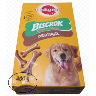 Poškozené Pedigree 400g Gravy Bones dog